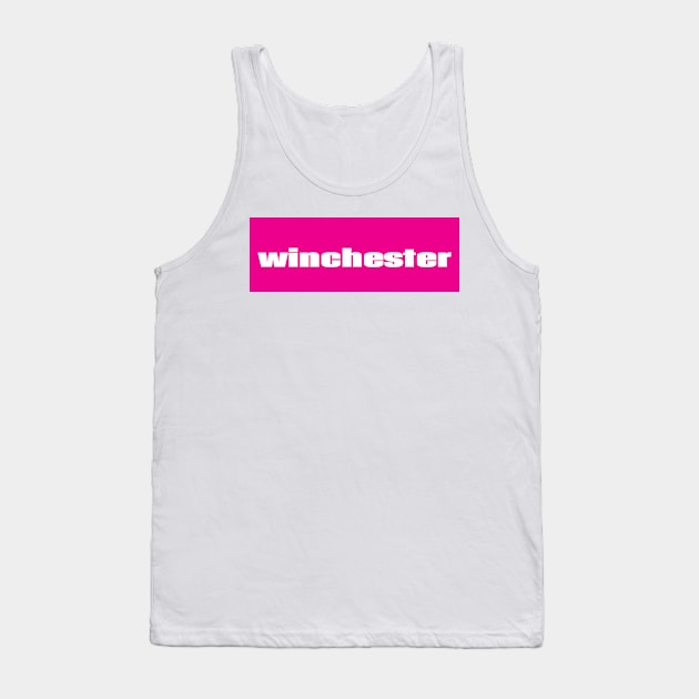 Winchester Tank Top by ProjectX23